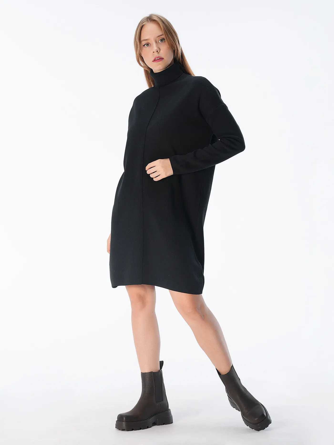 ARMEDANGELS | Strickkleid STINIAA | schwarz